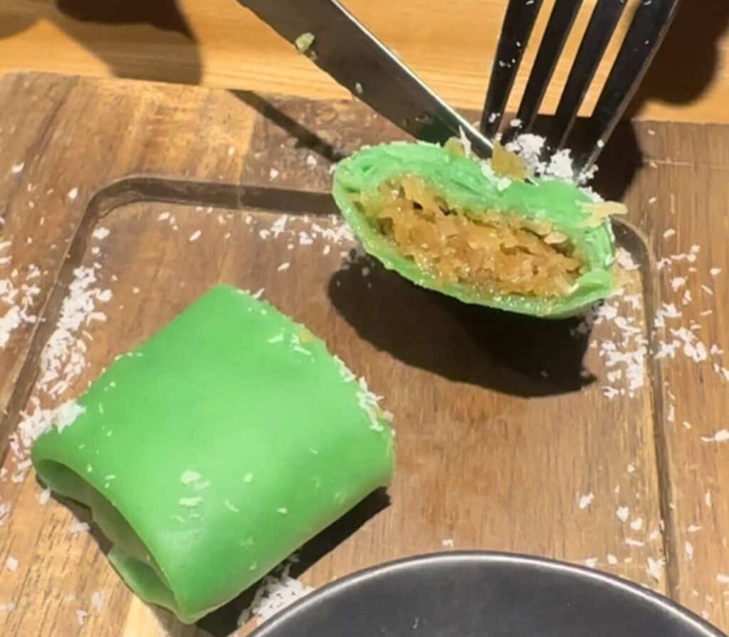 Dadar Gulung Indonesian Dessert