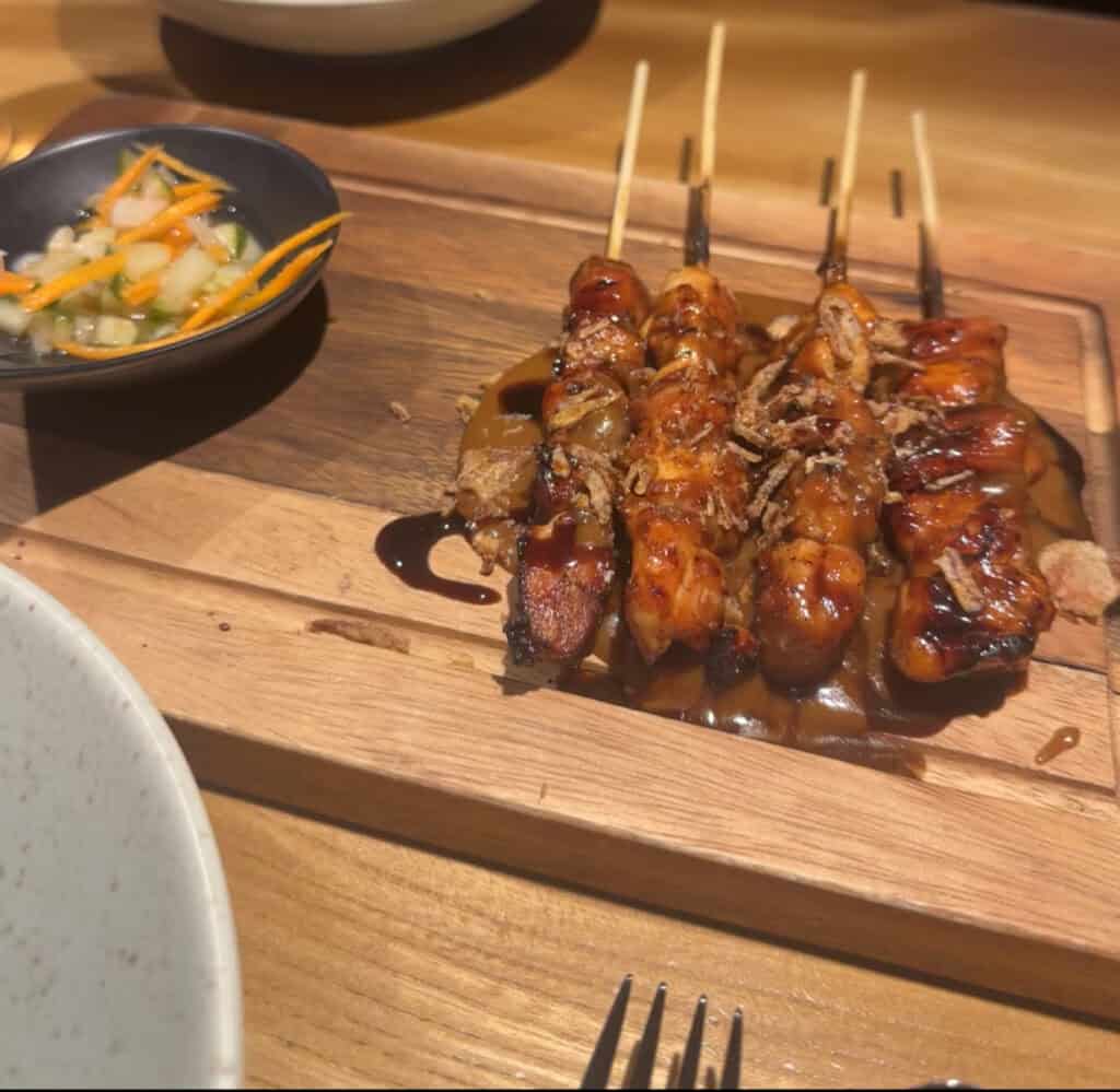 Sate Ayam Chicken Skewers