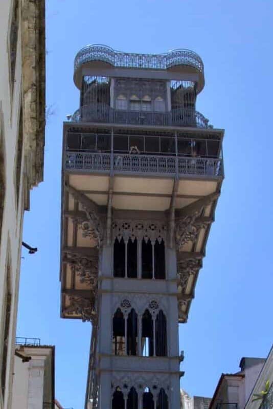 Elevador de Santa Justa in Lisbon